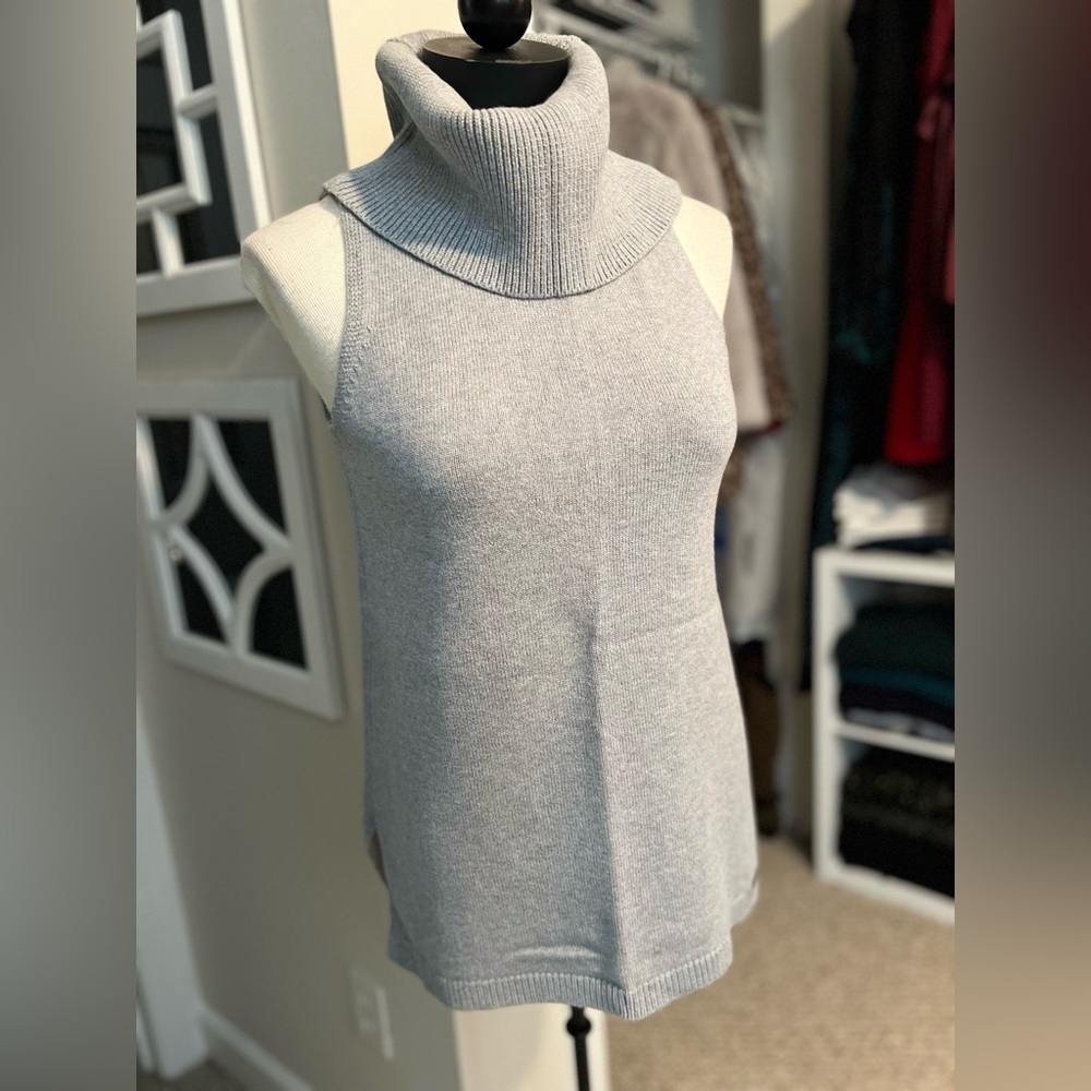 Michael Kors Top | Sleeveless Turtleneck | Fall Transition Piece